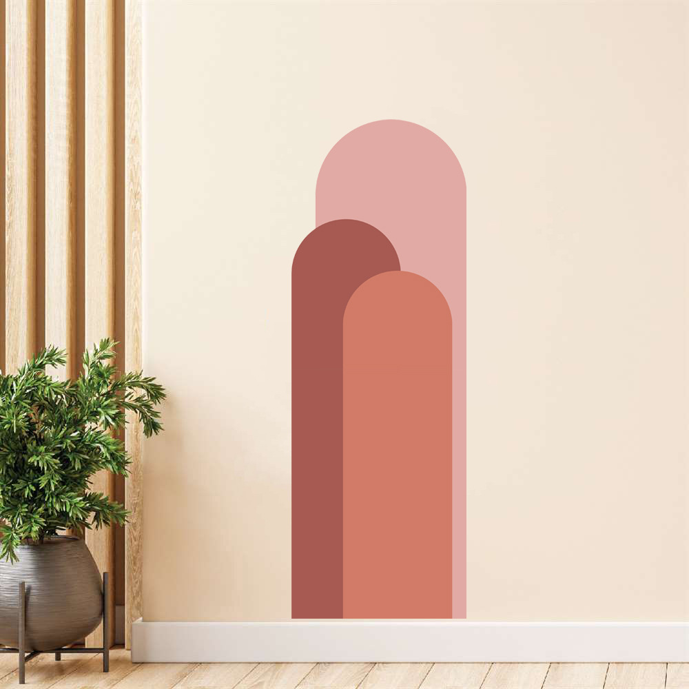 Bohemian Arch สติ๊กเกอร์ติดผนั - Pvc Panel Background บทวิจารณ์และราคา